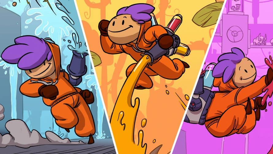 Let the paint out! Splasher is now available on Nintendo Switch!